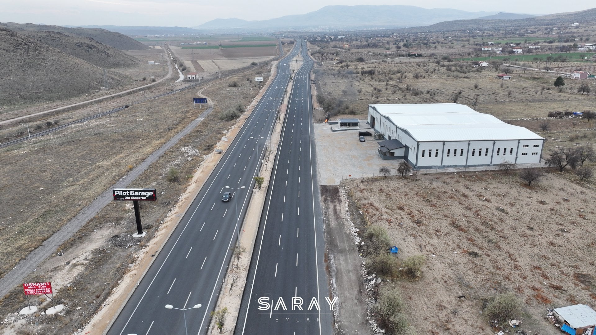 İNCESU YOLU ÜZERİNDE 3000m2 KİRALIK FABRİKA - 1