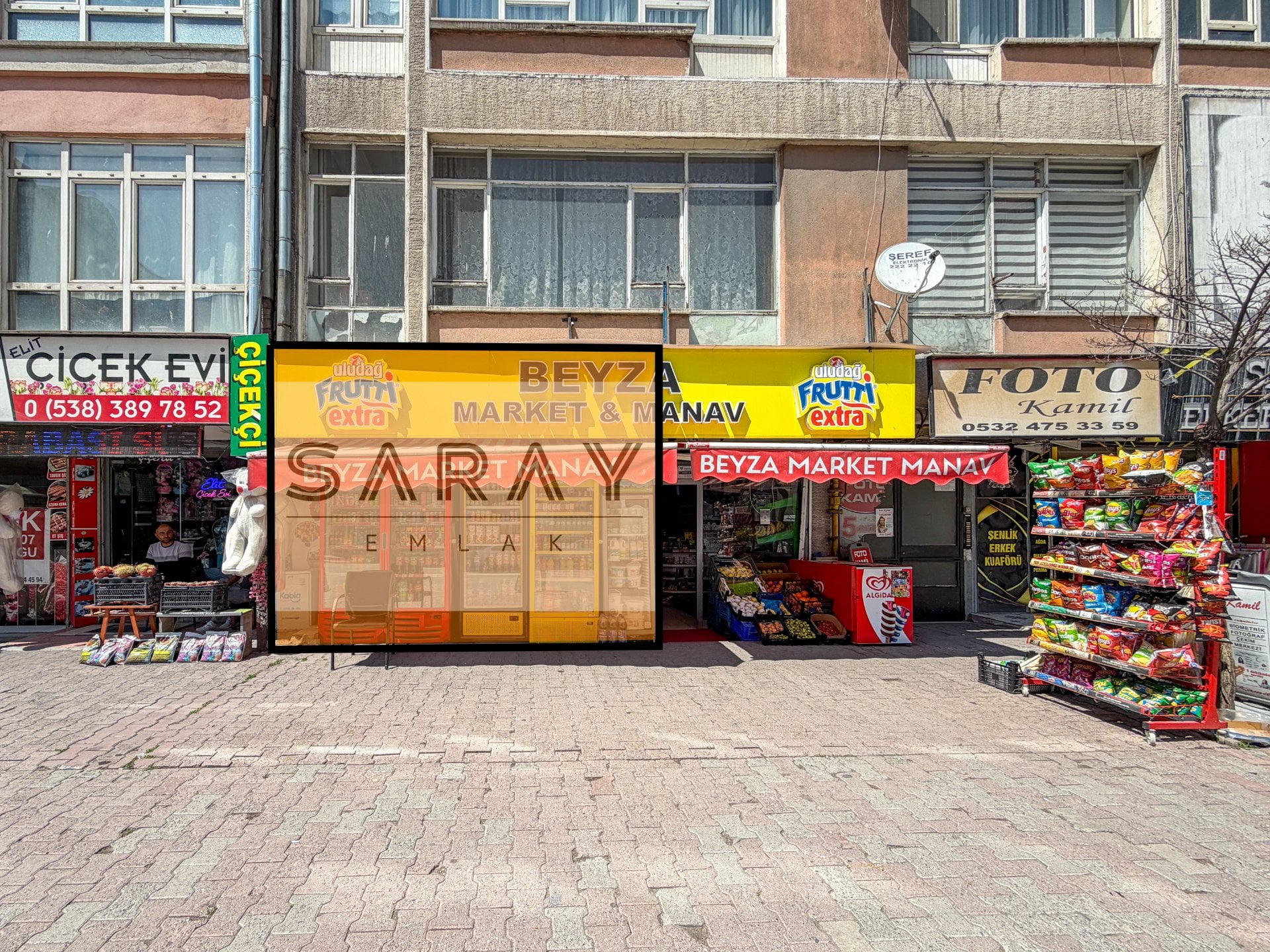 DEVLET HASTANESİ KARŞISI ANA CADDE ÜZERİNDE SATILIK İŞ YERİ - 1