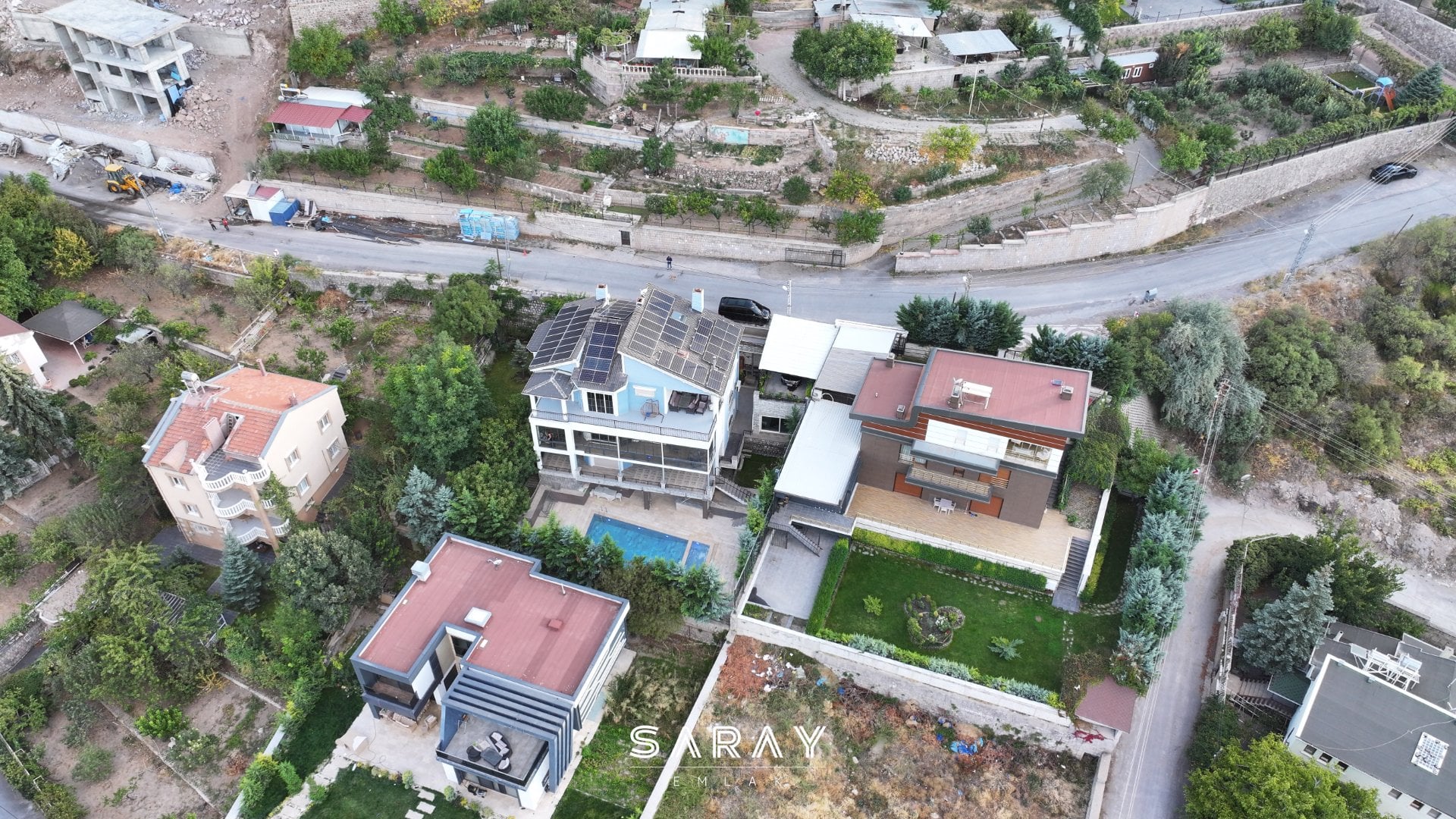 Talas’ta Muhteşem Kayseri Manzaralı Ultra Konforlu Satılık Villa - 4