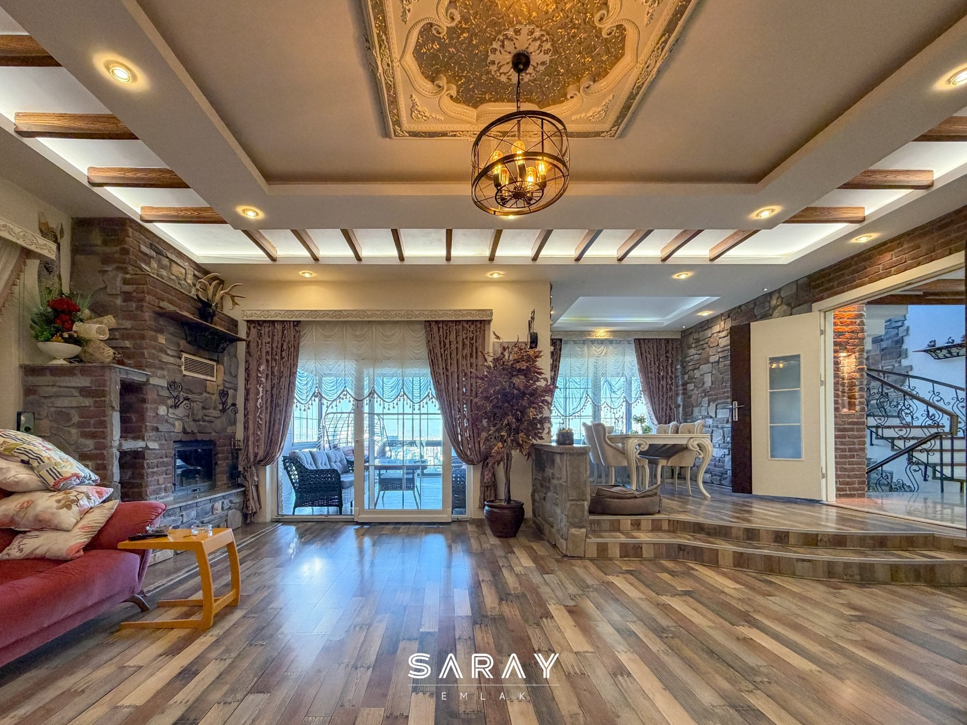 Talas’ta Muhteşem Kayseri Manzaralı Ultra Konforlu Satılık Villa - 11