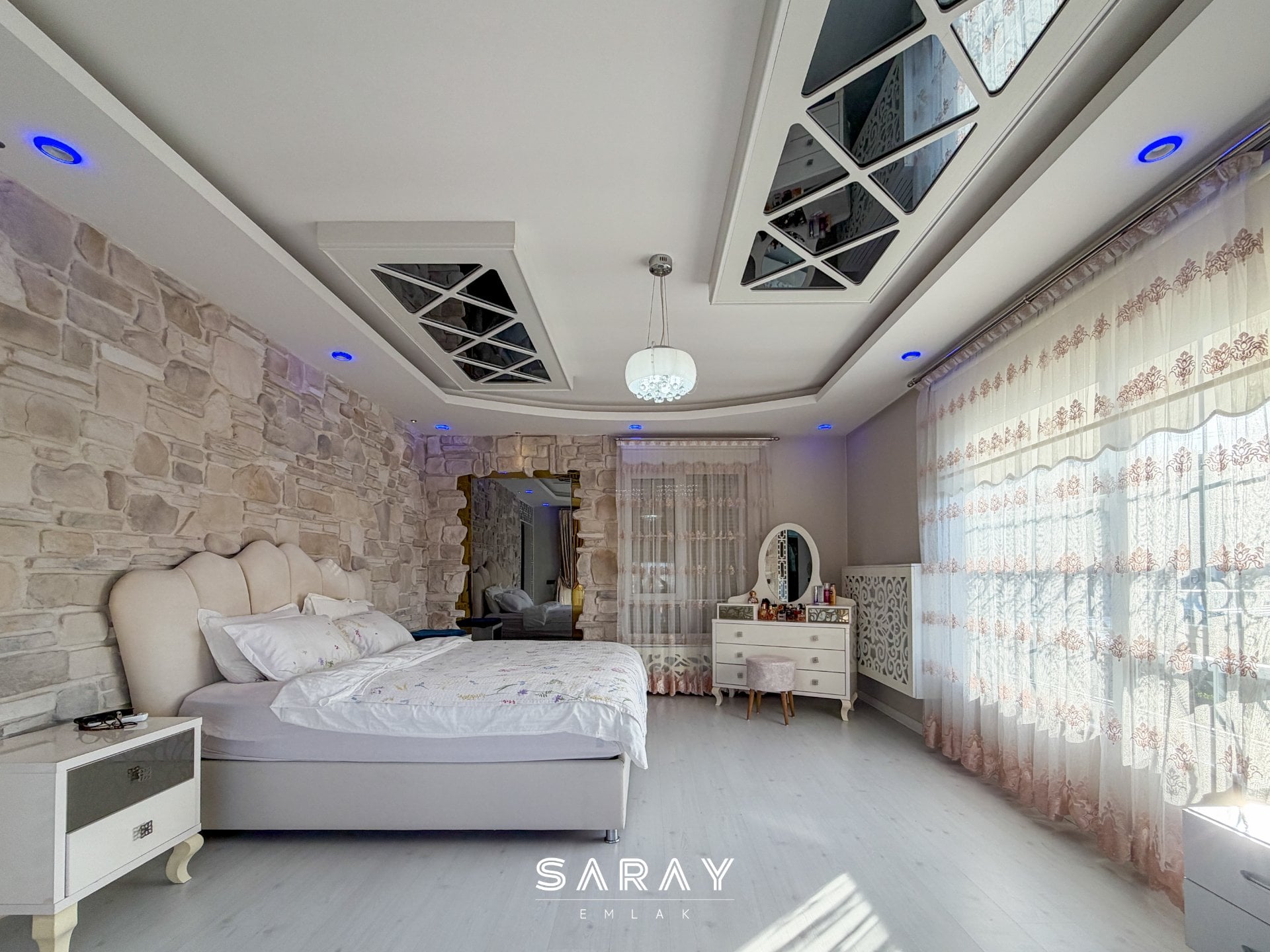 Talas’ta Muhteşem Kayseri Manzaralı Ultra Konforlu Satılık Villa - 35