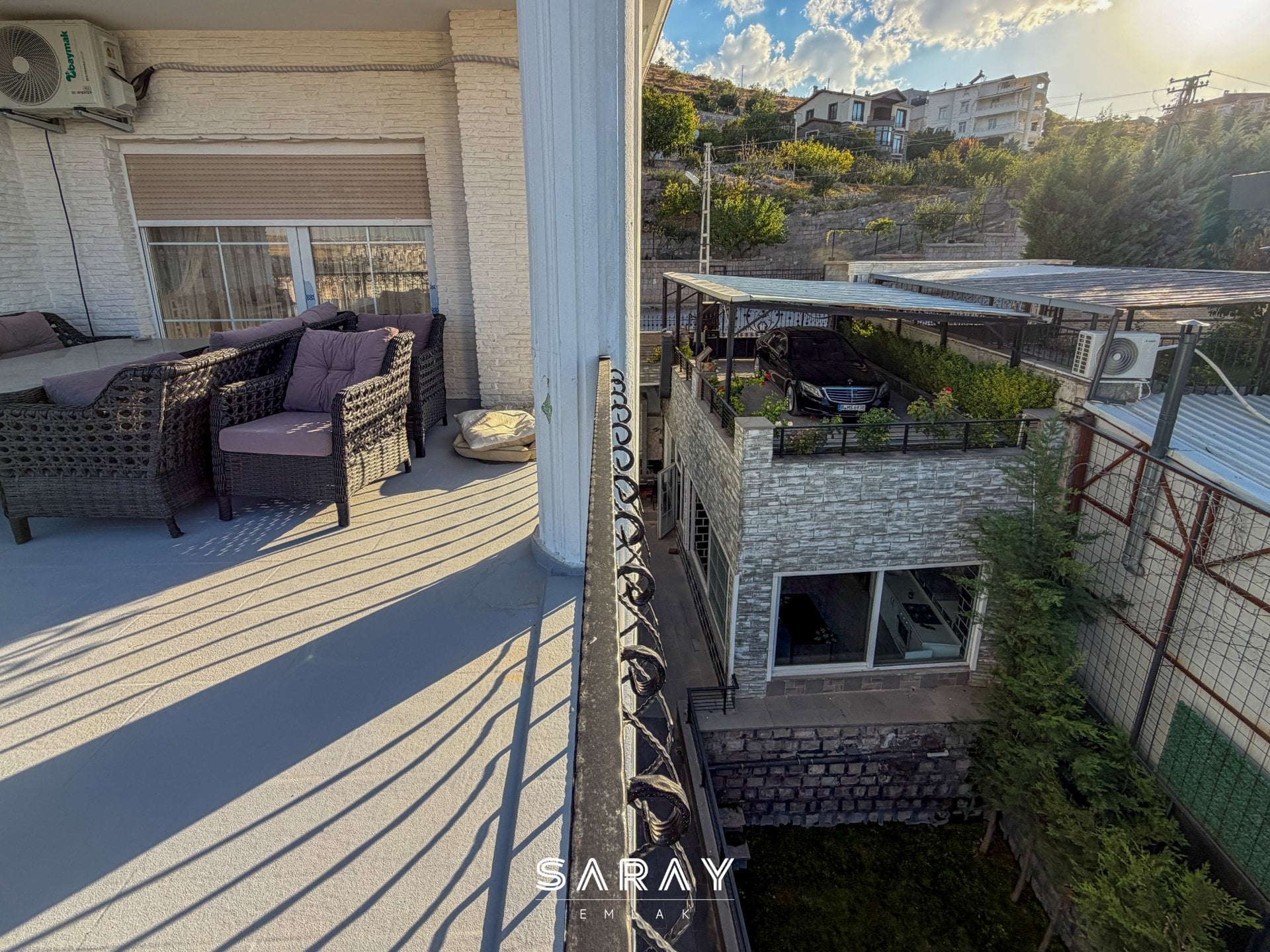 Talas’ta Muhteşem Kayseri Manzaralı Ultra Konforlu Satılık Villa - 42