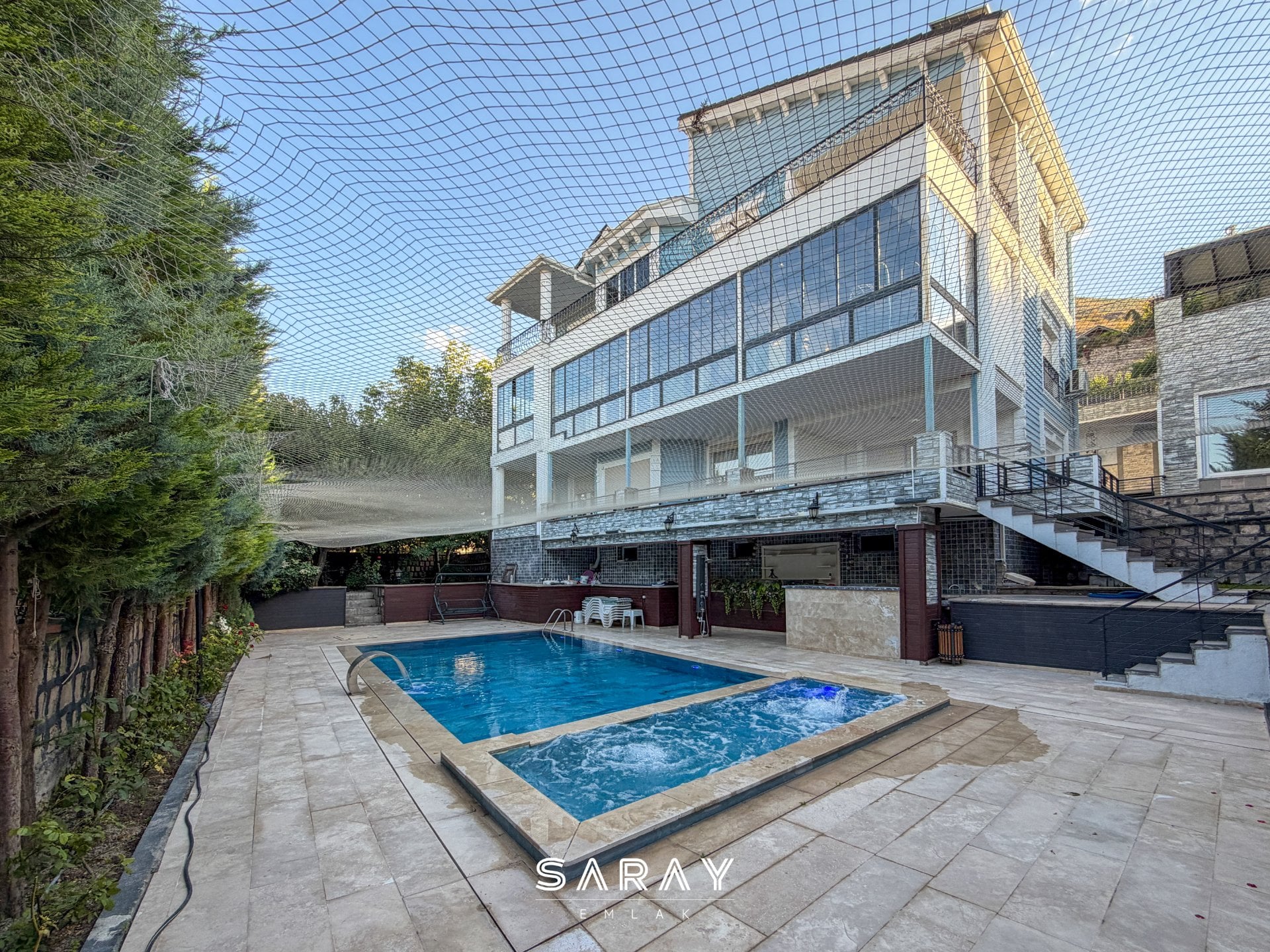Talas’ta Muhteşem Kayseri Manzaralı Ultra Konforlu Satılık Villa - 48
