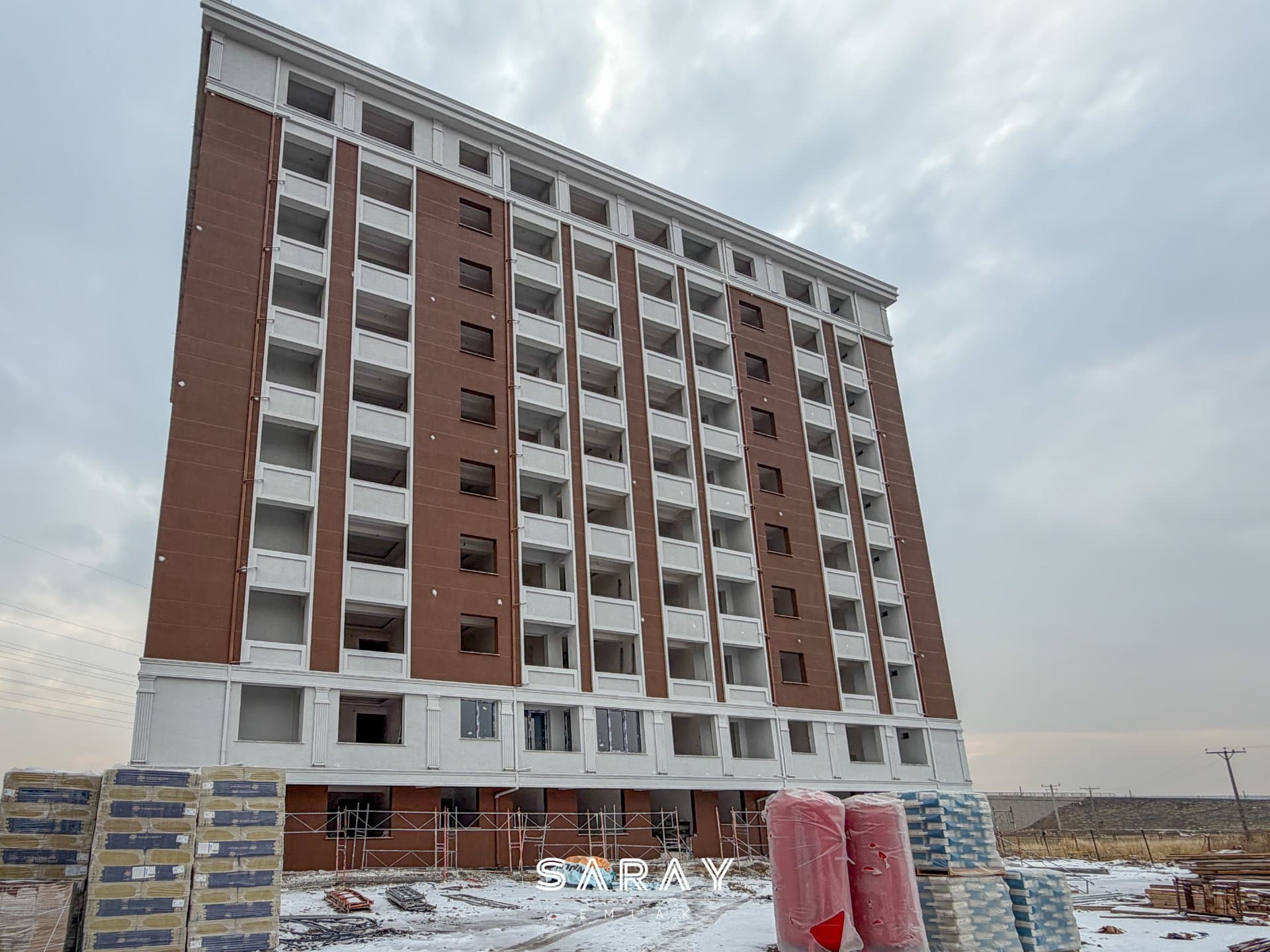 Kumsmall Avm Arkasında 95m2 2.5+1 Odalı Sıfır Dairele