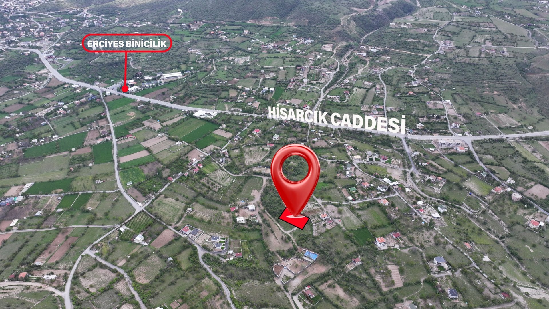 Hisarcık'da 946m2 İmar çapı Hazır Villa Parseli - 4