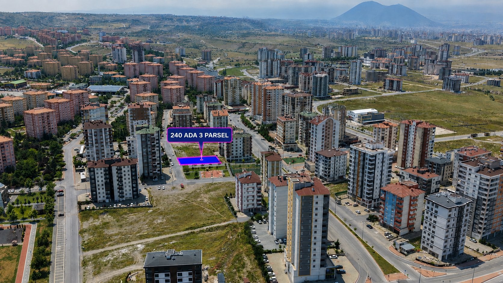 TOKİ Demokrasi Mahallesinde 812 m² Köşe Parsel Satılık - 3