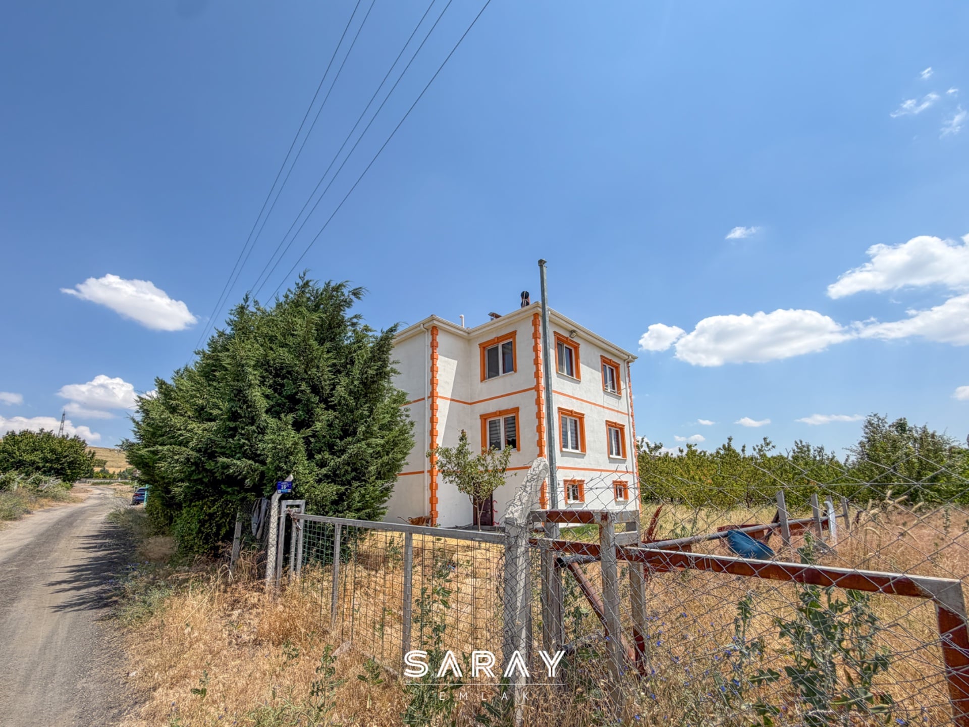 Kayseri İncesu'da 2.076 m² Bahçeli 3 Katlı Bağ Evi - 31