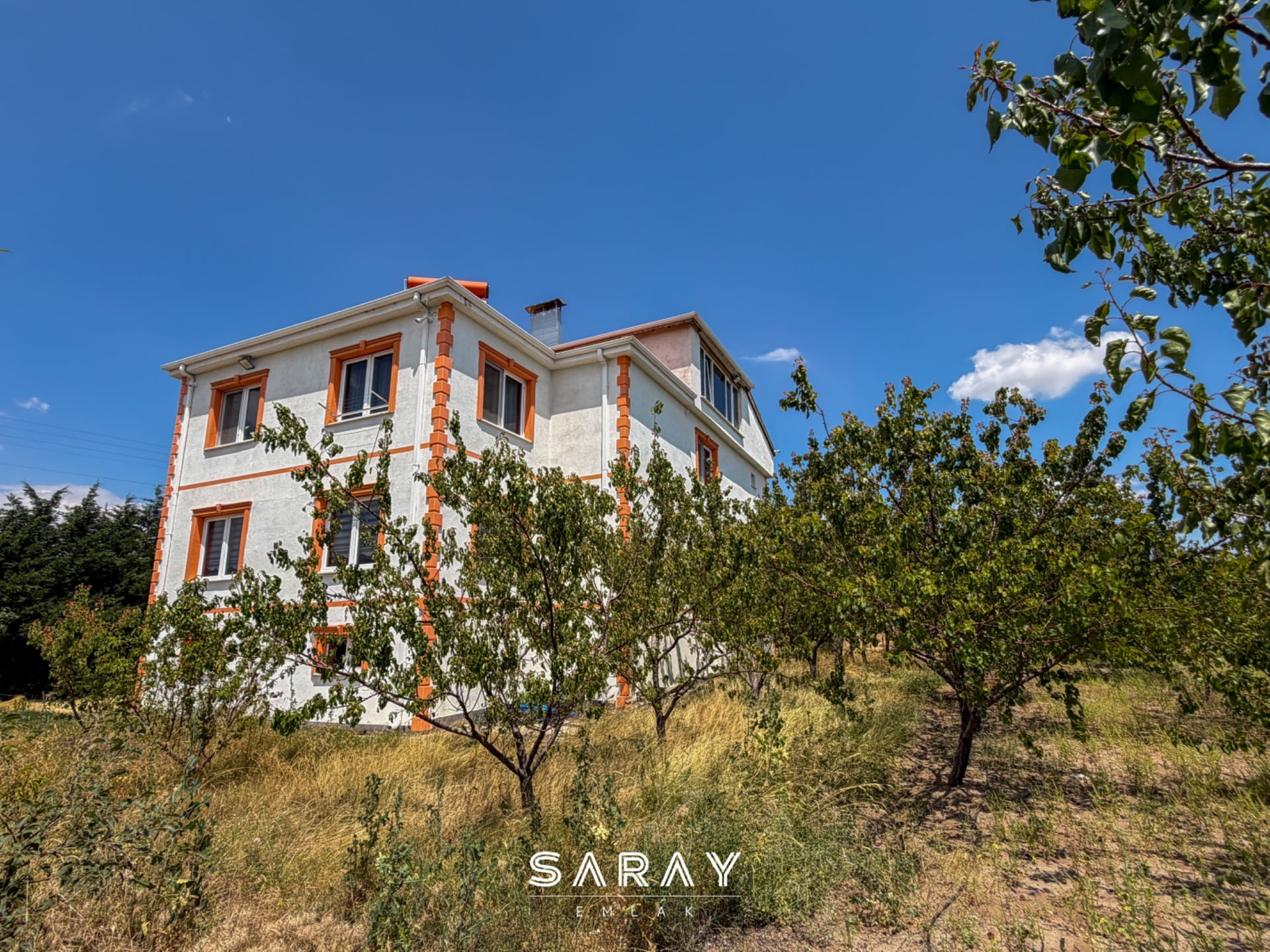 Kayseri İncesu'da 2.076 m² Bahçeli 3 Katlı Bağ Evi - 32