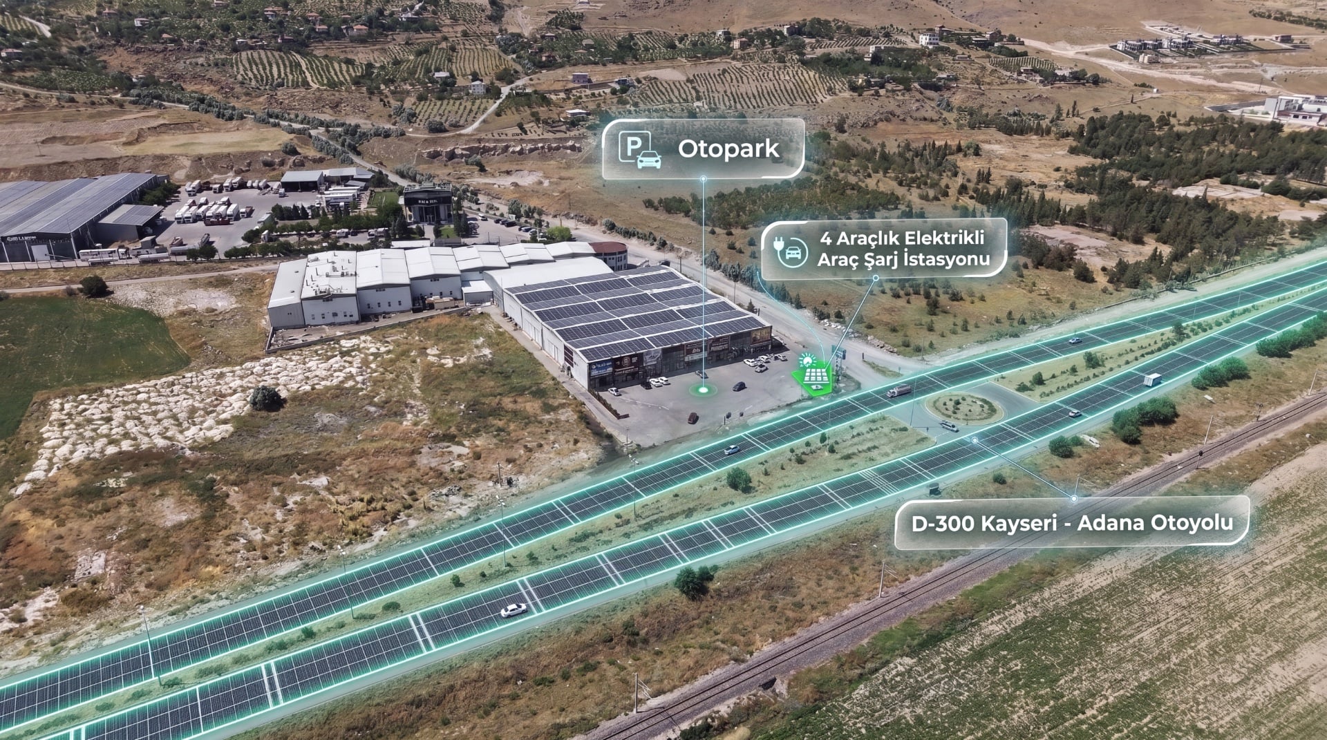 BOĞAZKÖPRÜ 5KM MEVKİNDE KİRALIK 130m2 İŞ YERLERİ - 2