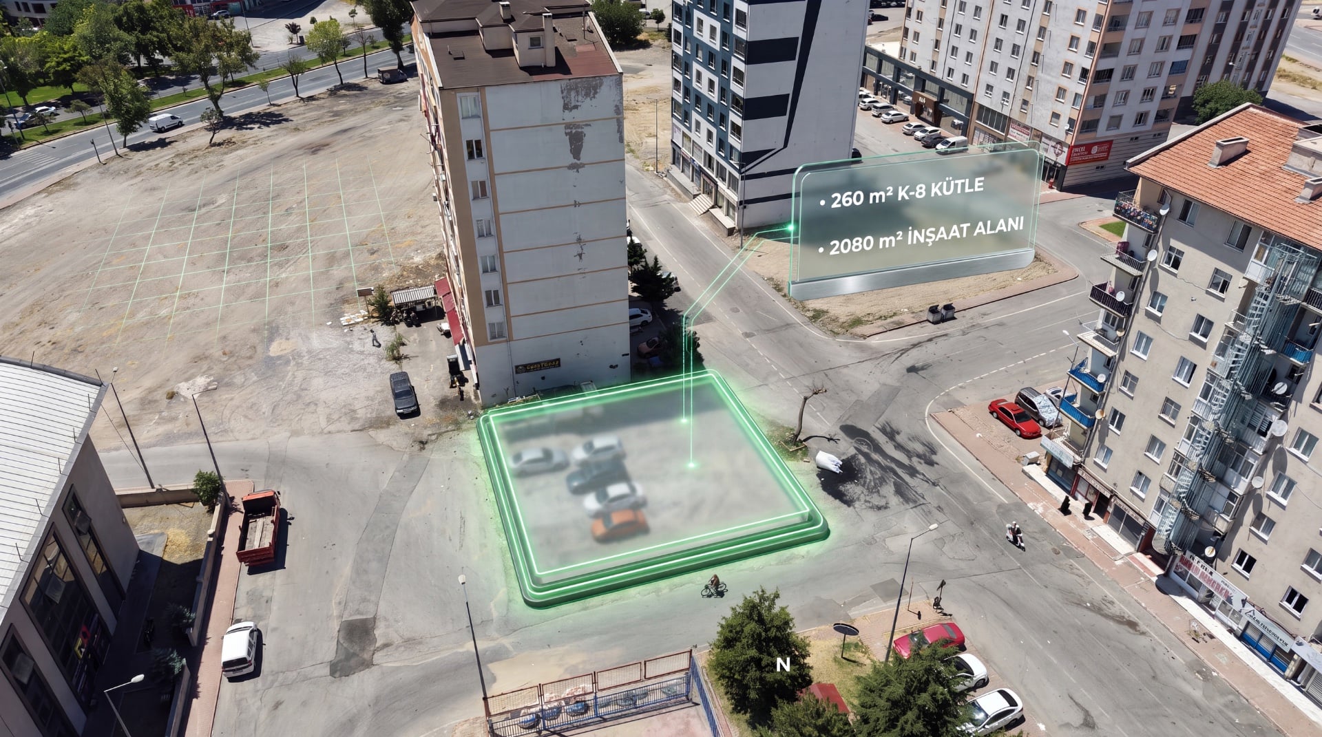 CAFERBEY MAHALLESİNDE SATILIK TİCARİ PARSEL | OTEL, REZİDANS VE SAĞLIK YATIRIMINA UYGUN - 2