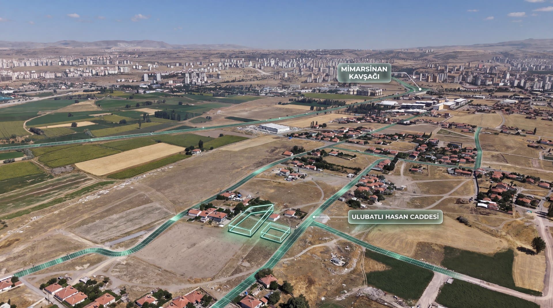 SARAY'DAN TALATPAŞA'DA 2 KAT MÜSADELİ KONUT/VİLLA PARSELİ