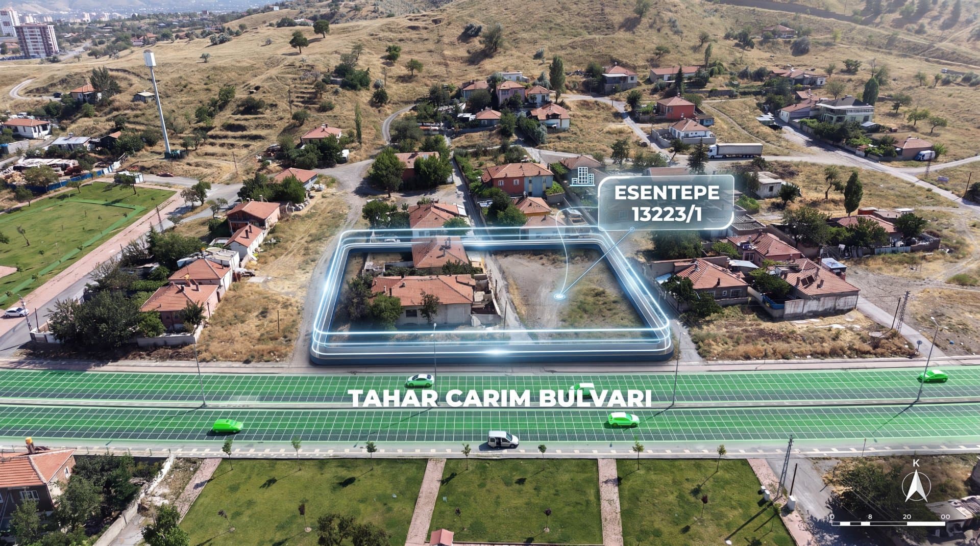 Esentepe Mahallesinde 3 daire Getirisine Sahip Cazip Arsa