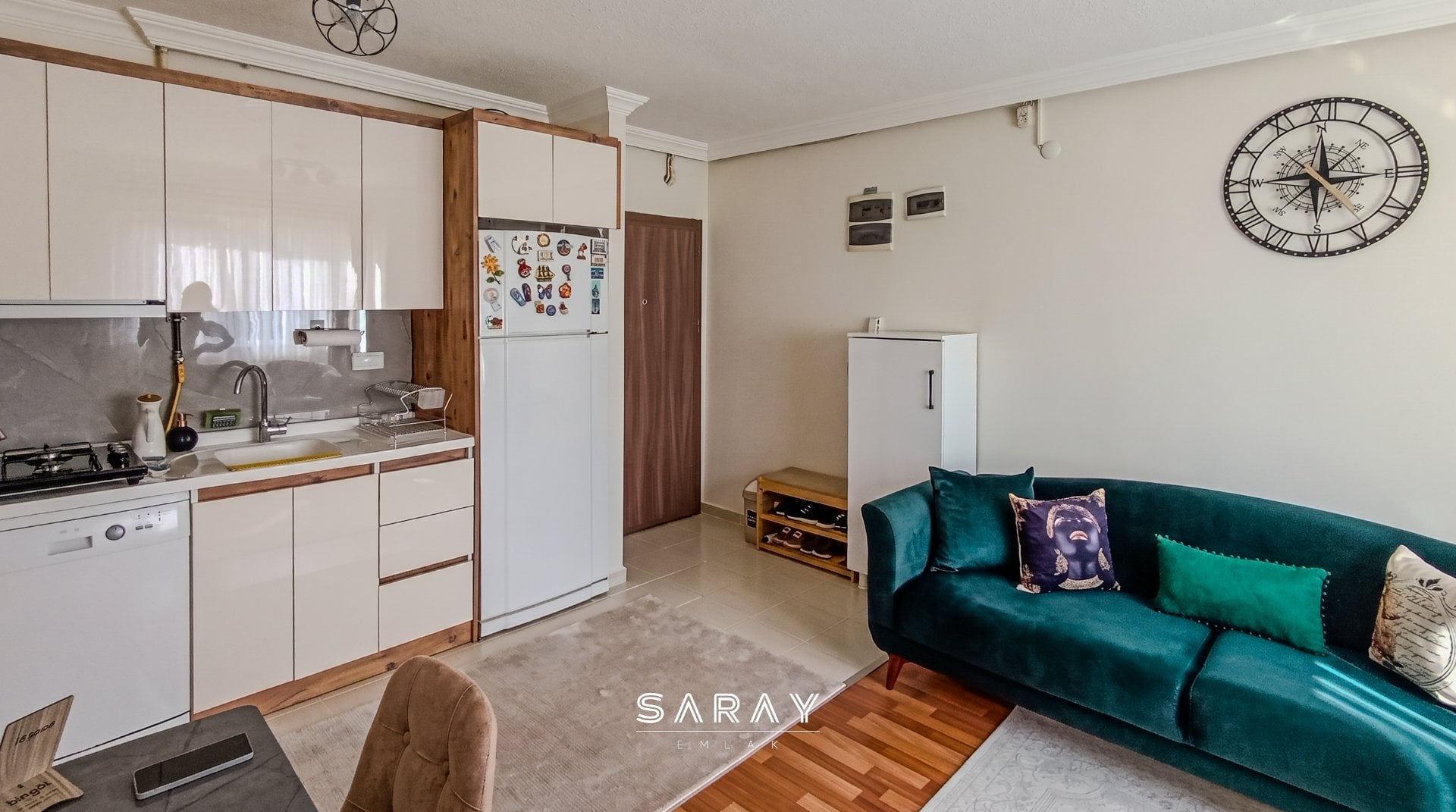 TOKİ DEMOKRASİ MAHALLESİ'NDE ANA YOLA YAKIN, MASRAFSIZ 1+1 DAİRE - 4