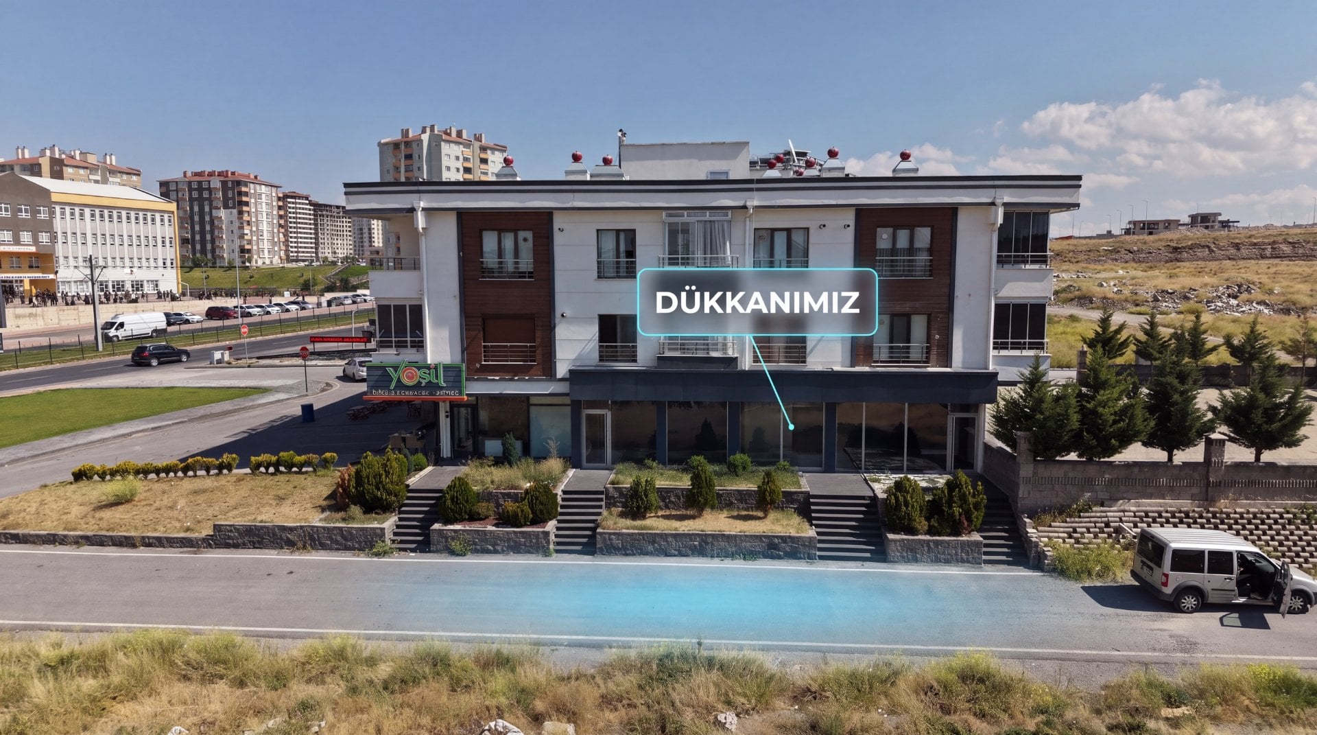 GESİ YOLU ÜZERİNDE 100 m² MÜLKÜ SATILIK LÜKS OFİS & DÜKKANLAR - 4