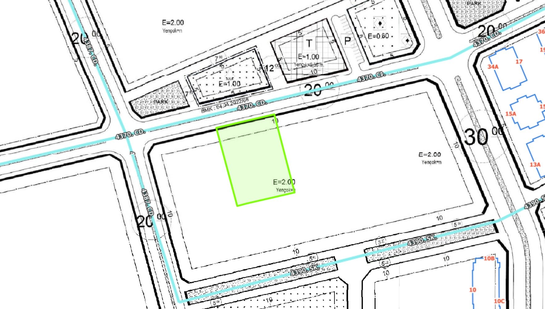 Erkilet Osmangazi Gelişim Bölgesinde 5.434 m² İnşaat Alanlı Satılık Arsa - 4